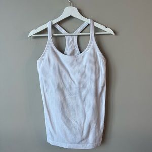 Lululemon Ebb to Street Tank - White - Size 8